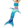 thumbnail interactive-video image 1 of Hienoo Girls 3-Piece Swimsuit Ruffle Bikini Fish Tail Set Performance Swimwear, Sizes 4-13 1 of 1