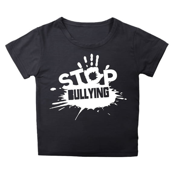 Hienoo Big Girls "Be Kind" Theme T-Shirt Letter Print Short Sleeve T Shirt Casual Tee