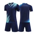 thumbnail image 1 of Hienoo Boys Football Tracksuit Quick Dry Short Sleeve Tshirt and Shorts Outfits, 1 of 7