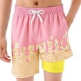 thumbnail image 1 of Hienoo Boys' Ice-Cream Print Swim Trunks Bathing Suit Quick-Dry Board Shorts, Sizes 2-14, 1 of 3