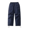 thumbnail image 1 of Hienoo Boys Performance Snow Pants Lined Zip Pocket Pants Elastic Waist Trousers, 1 of 9