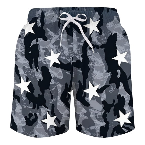 Hienoo Boys Swimming Trunks with Compression Liner Quick-Dry Beach Board Shorts