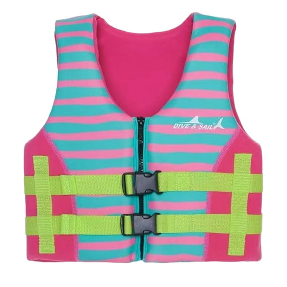 Hienoo Boys and Girls Swimwear Life Vest Bathing Suit Buoyancy Swimsuit for Kids