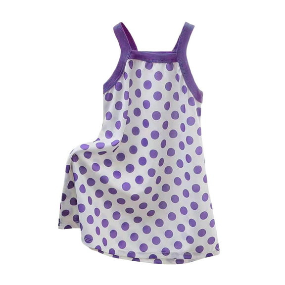Hienoo Girls Nightdress Sleeveless Floral Nightgown Sleepwear Dress, Sizes 12-18 Months