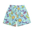 thumbnail image 1 of Hienoo Little Boys Board Shorts UPF 50+ Quick Dry Bathing Suit Swimming Trunks Swimwear, 1 of 5