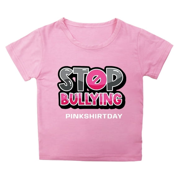 Hienoo Little Girls "Be Kind" Theme Short Sleeve T-Shirt Letter Print Casual Unisex T Shirt