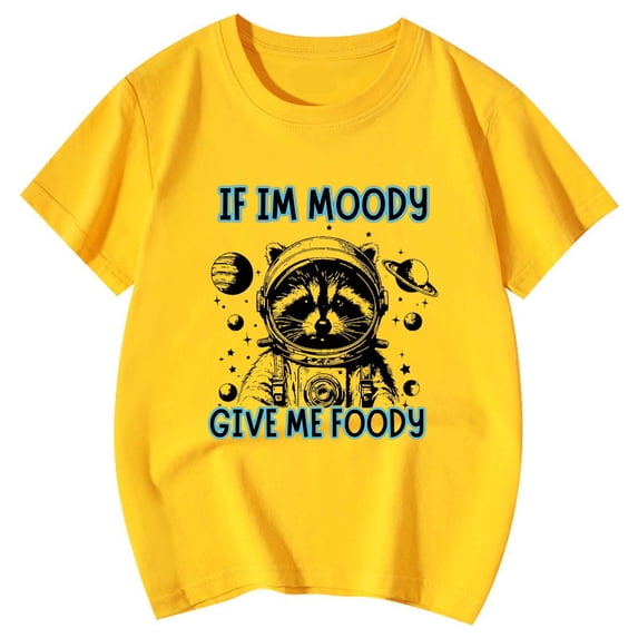 Hienoo Little Girls Graphic T Shirt Funny Print Short Sleeve T Shirt Summer Tee