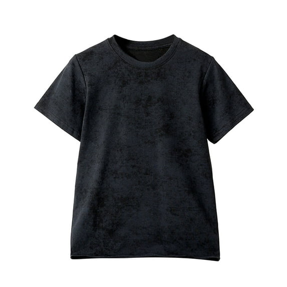 Hienoo Little Girls' T-Shirt Quick Drying Short Sleeved T Shirt Casual Sports Tee Shirt