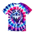 thumbnail image 1 of Hienoo Tie Dye T Shirt for Boys Short Sleeve Crew Neck T-Shirt Summer Tee Top, Sizes 2-13, 1 of 2