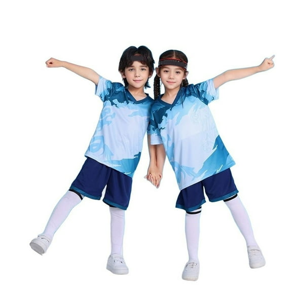 Hienoo Toddler Boy's Outfits Quick Dry Sports Short Sleeve T Shirt and Shorts Sportswear Set