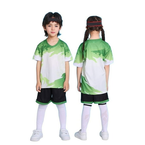Hienoo Toddler Boys Outfits Quick Dry Sports Short Sleeve T Shirt and Shorts Sportswear Set