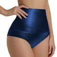 thumbnail image 1 of Hienoo Women's Sexy Lederhosen Pu Leather High Waisted Triangle Shorts, Sizes S-XXL, 1 of 5