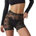 thumbnail image 1 of Hienoo Women's Sexy See Through Lace Shorts Stretchy Tight Shorts Underwear, Sizes S-XL, 1 of 3