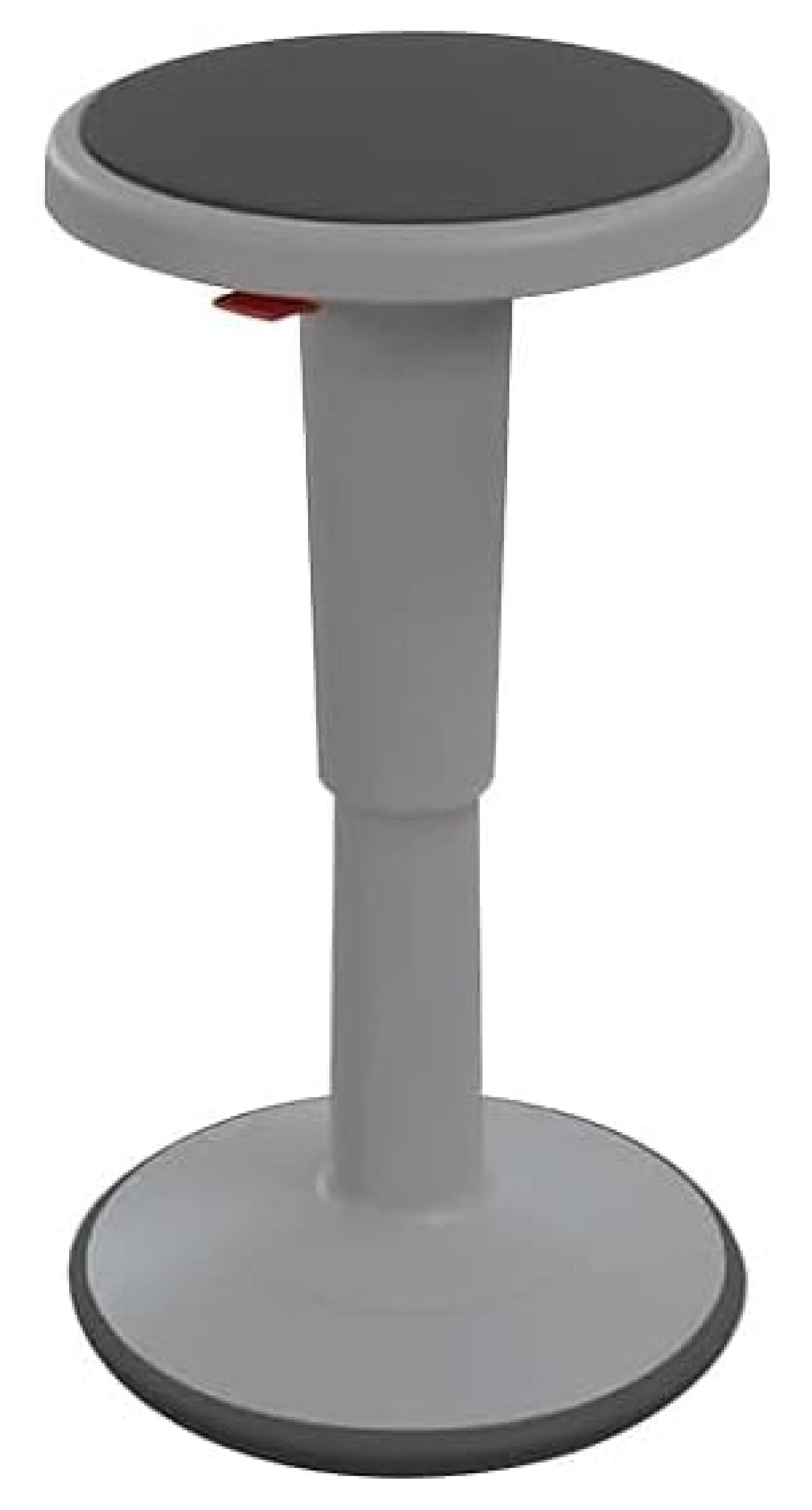Adelmina Gray Plastic Adjustable Wobble Active Stool