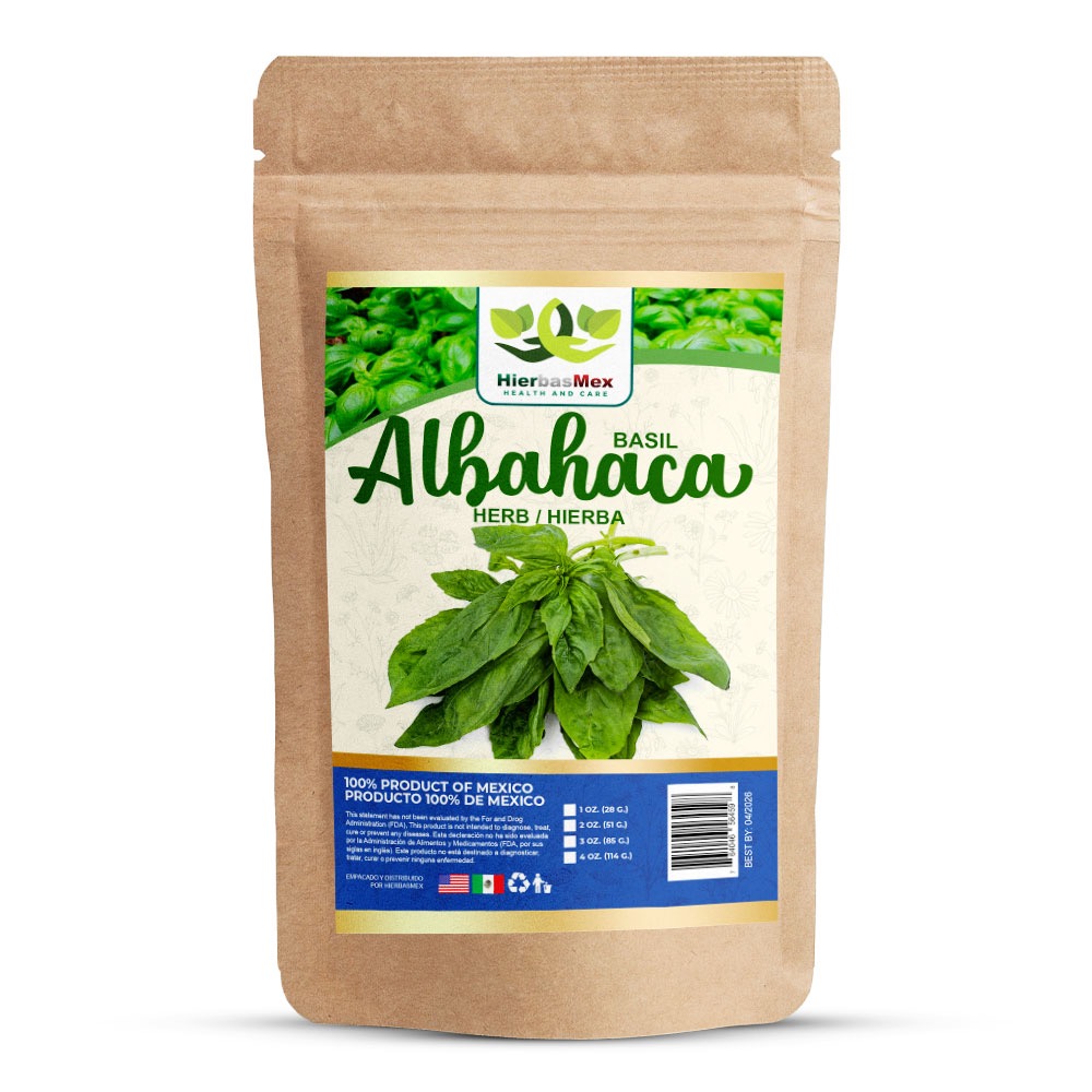 Hierba Albahaca 4 onzas / Albahaca natural seca HierbasMex Premium Herbal Tea - image 1 of 1