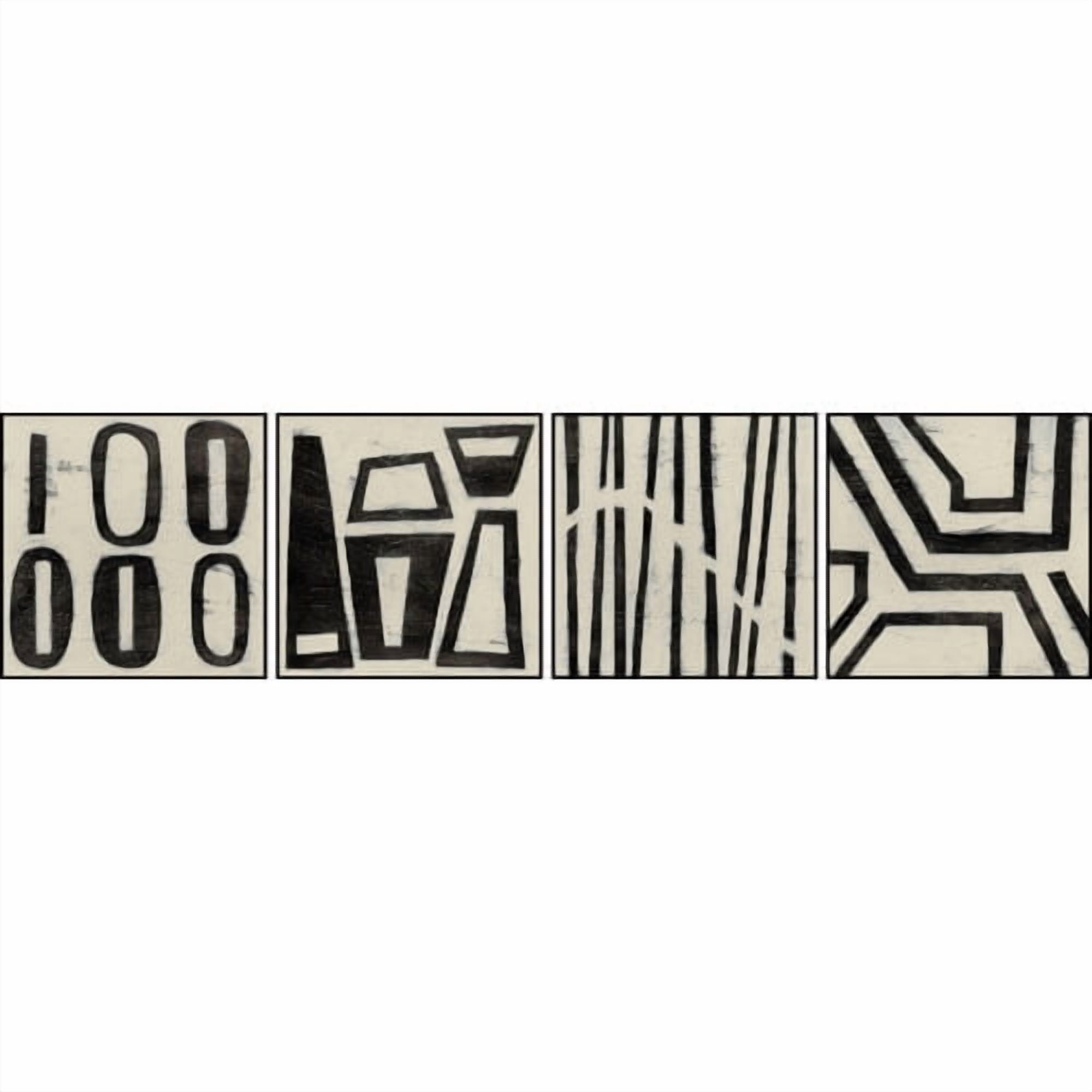Marmont Hill Hieroglyphs Quadriptych