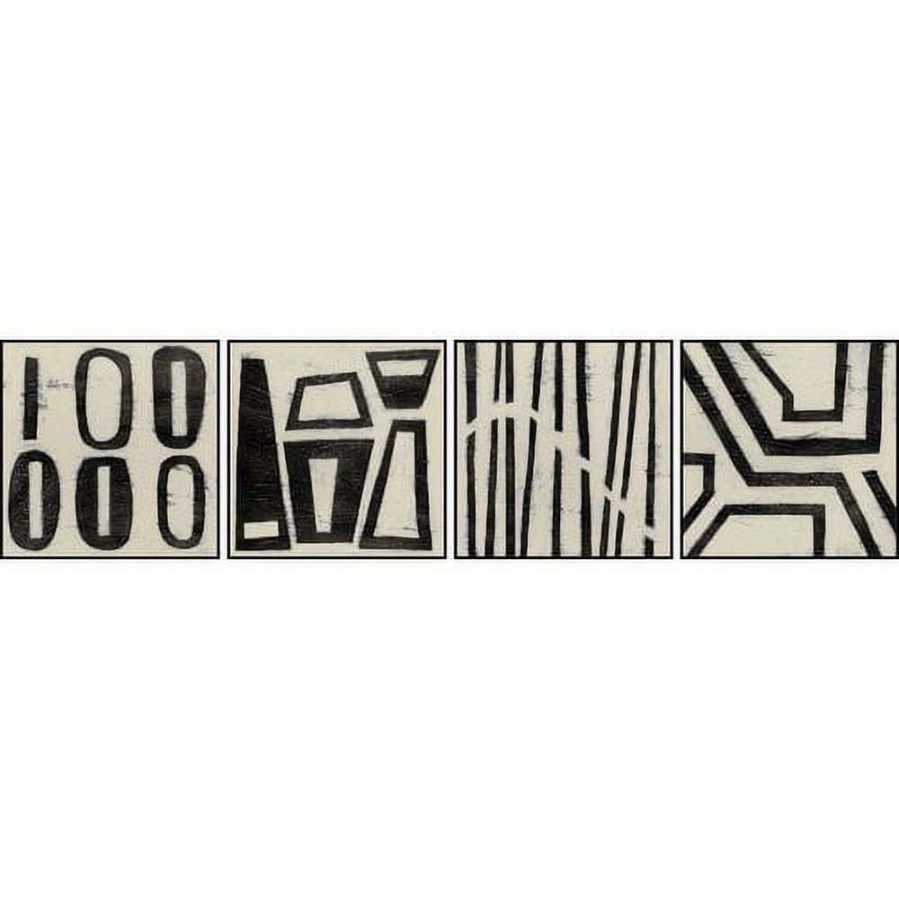 Hieroglyphs Quadriptych