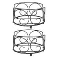 thumbnail image 1 of CTIRCHIU Coaster Holder Stand Coaster Holder Iron 2Pcs, 1 of 10