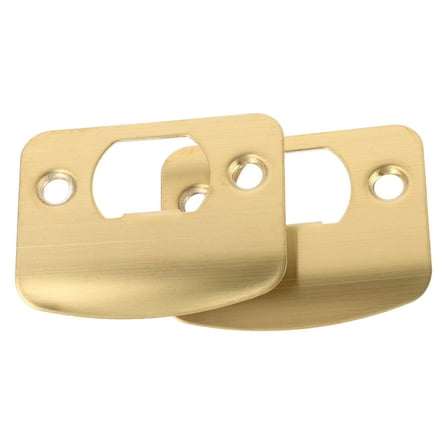 Hieromout 2Pcs Strike Plate Door Strike Plate Door Latch Plate Metal Strike Plate Door Strike Plate