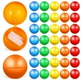 thumbnail image 1 of CTIRCHIU 50pcs Colorful Raffle for Games and Events, Easy to Open Plastic for Draws, 1 of 10