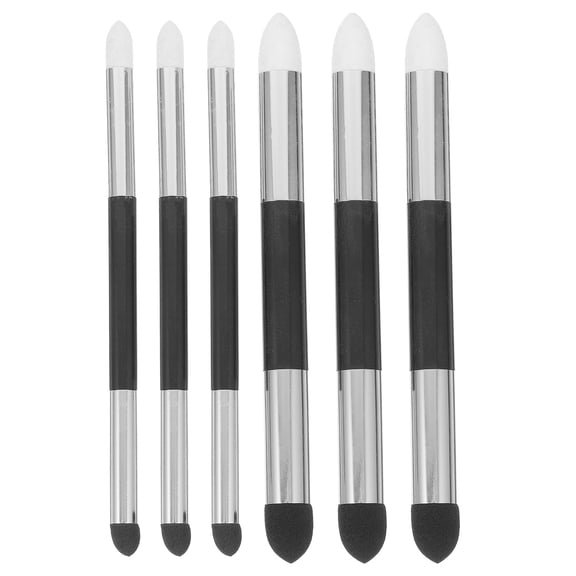 CTIRCHIU 6Pcs Blending Stumps Set Silver Paper Blenders for Sketch Drawing and Smudging Art Tools