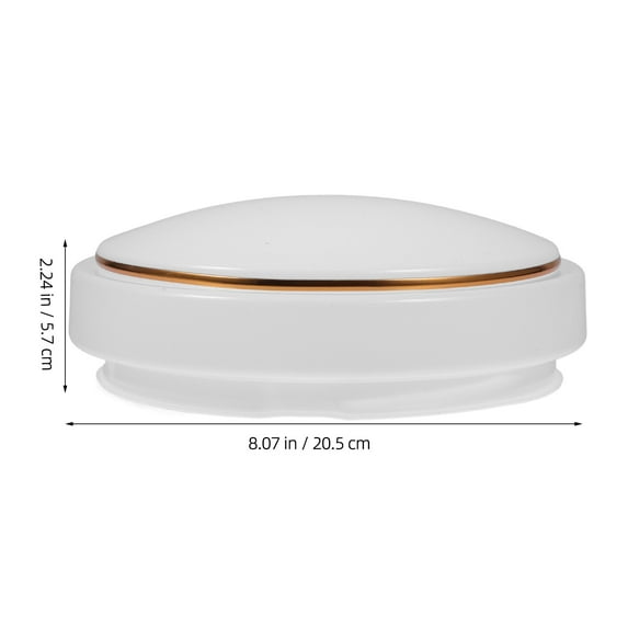 Hieromout Flush Mount Ceiling Light Shade Diameter 18.7 cm for Home LED Ceiling Light 8.06X8.06X2.24in