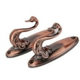 thumbnail image 1 of CTIRCHIU Rose Curtain Hook in Antique Brass Zinc Alloy for Elegant Curtain Holdback, 1 of 4