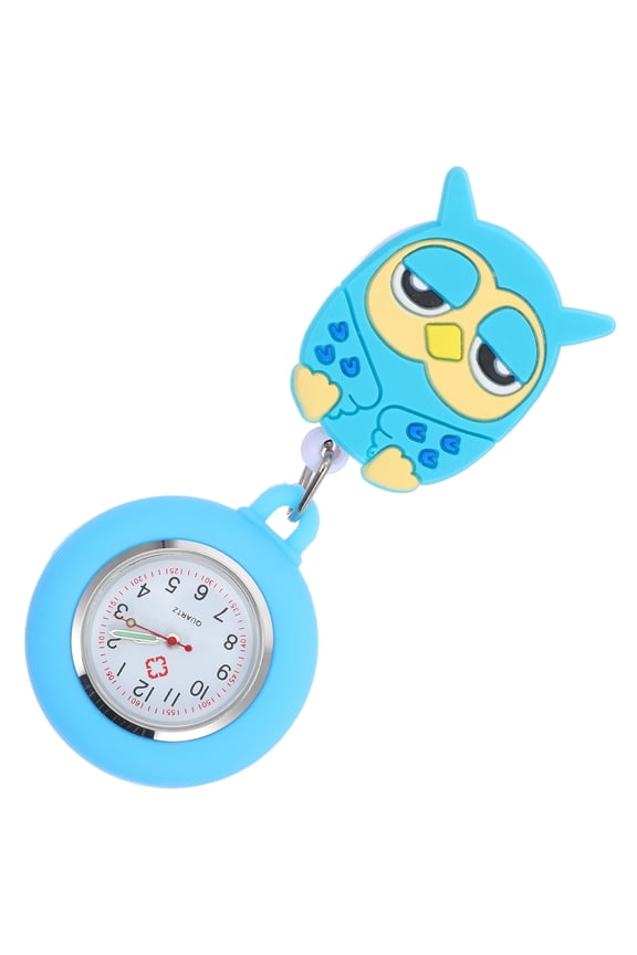 Nurse Watch with Owl Soft Silicone for Timekeeping in Medical Setting 1Pack