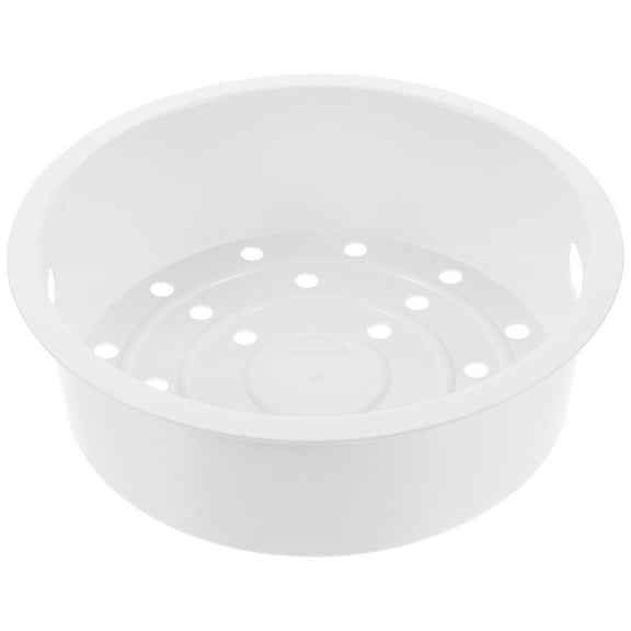 CTIRCHIU Kitchen Steamer Basket White Food Steaming Insert with Smooth Edges for Pot