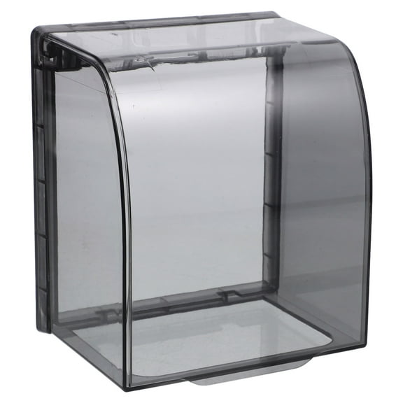 CTIRCHIU Outlet Cover Box Black For Electrical Outlets 1Set