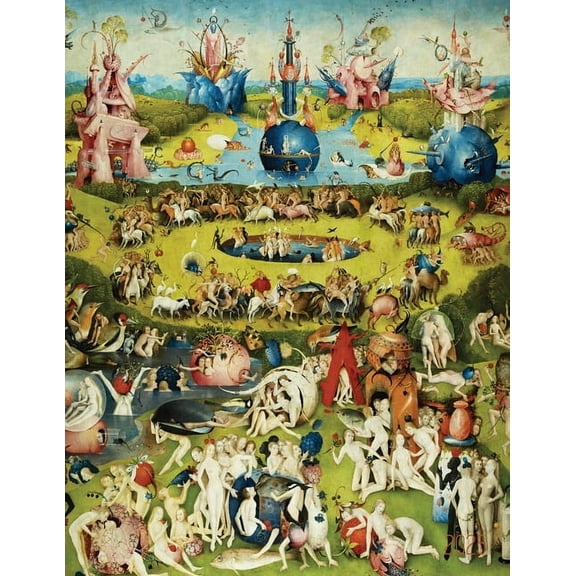 Hieronymus Bosch Planner 2025: The Garden of Earthly Delights Organizer Calendar Year January-December 2025 (12 Months) , (Paperback)