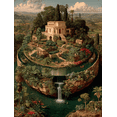 thumbnail image 1 of Hieronymus Bosch The Garden of Earthly Delights Canvas Print, Classic Art Reproduction, Wall Decor, 1 of 8