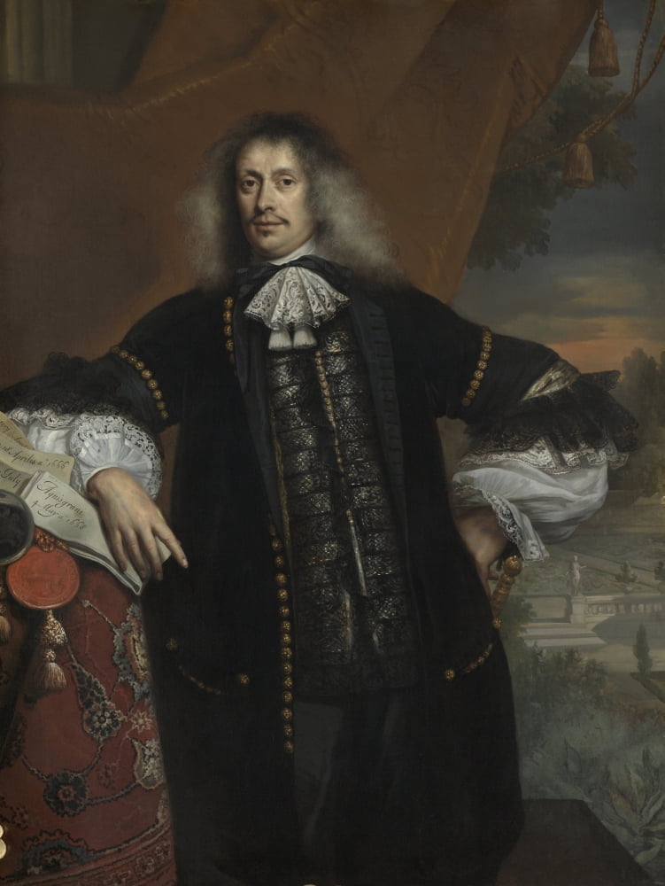 Hieronymus Van Beverningk Canvas Art - (24 x 36)