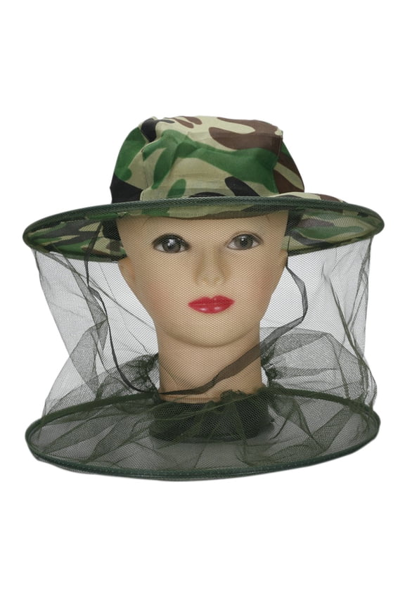 Hiessgozy hat net wide brim insect bee fly protective For beekeeper mesh cover K4I7