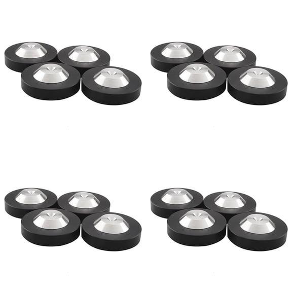 Hifi Audio 16Pcs Speaker AMP CD Spike Base Pad Isolation Feet Improve Sound 39X13mm