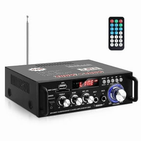 Hifi Bluetooth Audio Amplifier 298a Mini Stereo Amp Rms 40w Max 300w 2.0 Channel Audio Power Amplifier Receiver W/usb Fm Mic For Home, Car Speakers Sy
