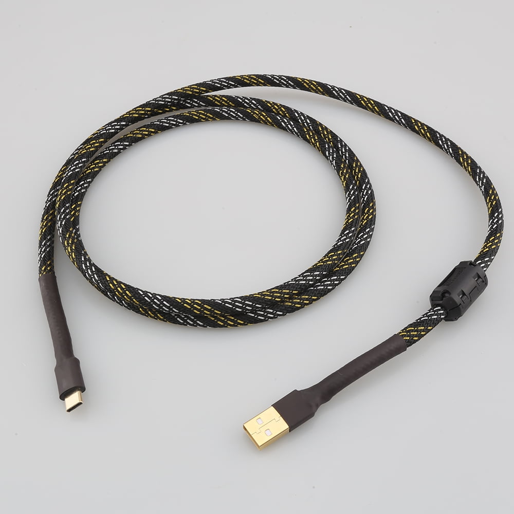 Hifi USB Cable USB Type C To A Audio Data Cable For USB DAC Mobile Cell