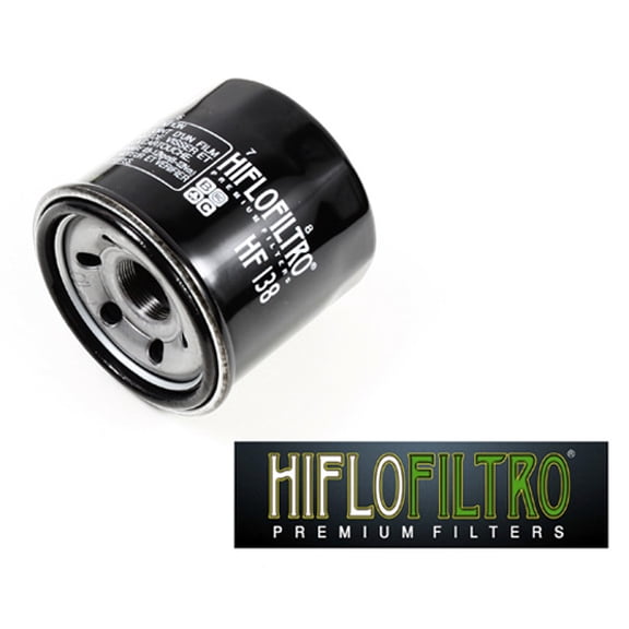 Hiflofiltro HF138; Oil Filter (Black)