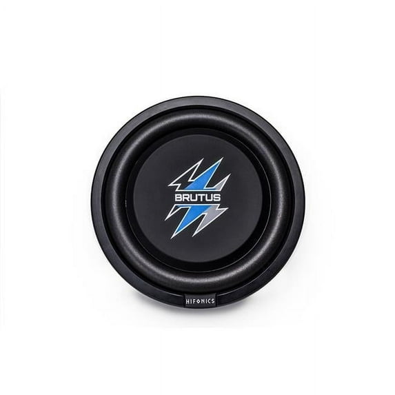 Hifonics 12 in. 500 watt Brutus Series Shallow Subwoofer Max 4 Ohm DVC