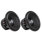 Hifonics 2 Pack ELITE 12 Subwoofer, Dual Voice Coil Car Audio Speaker, 1600W