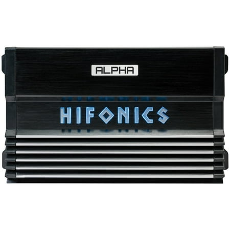 Hifonics A1000.2D Alpha Series Compact 1,000-Watt Max 2-Channel Full-Range Super-D Class Amp