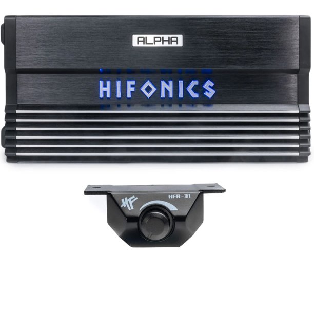 Hifonics A1500.1D 1500W Class-D Alpha Series Monoblock Car Amplifier ...