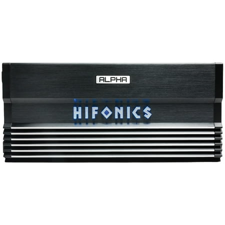 Hifonics A2500.5D Alpha 2500W 5 Channel Car Audio Amplifier, Hybrid Super D-Class