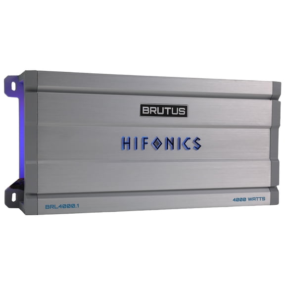 Hifonics BRUTUS BRL4000.1 4000 Watt Class D Monoblock Car Audio Amplifier