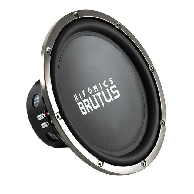 Hifonics Brutus 15 Inch 1200 Watt DVC Car Audio Power Subwoofer