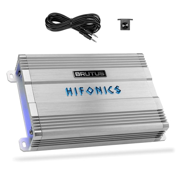 Hifonics Brutus BG 700 Watt Class D Monoblock Amplifier with Built-In UV Meter