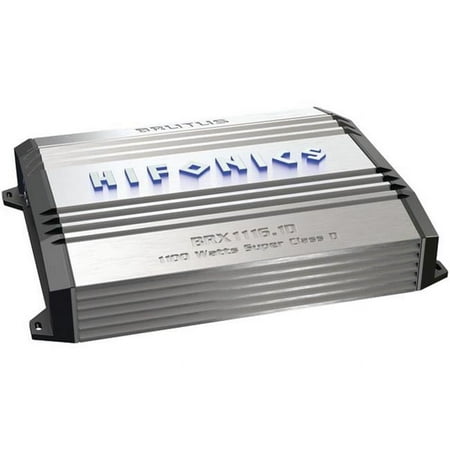 Hifonics Brutus BRX1116.1D 4 Ohms 1100 Watt RMS Class D Mono Amplifier Car Amp