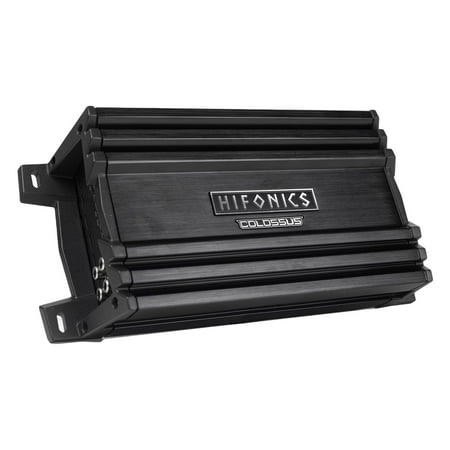 Hifonics - COLOSSUS MINI 1200W Ultra-Compact Mono Block Car Audio Amplifier - Black