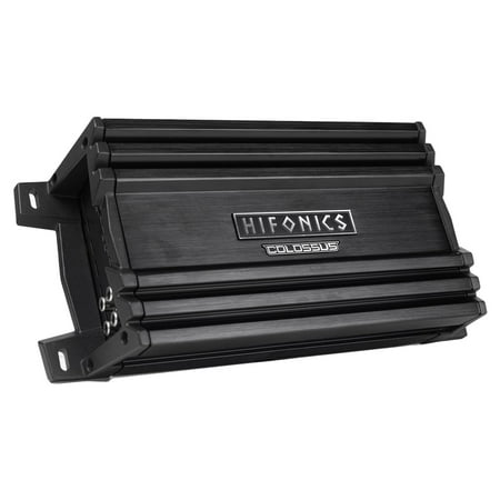 Hifonics - COLOSSUS MINI 1500W Ultra-Compact Mono Block Car Audio Amplifier - Black