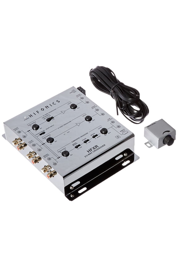 HFXR 3-Way Active Crossover With Remote & 8.5 Volt Preamp Output